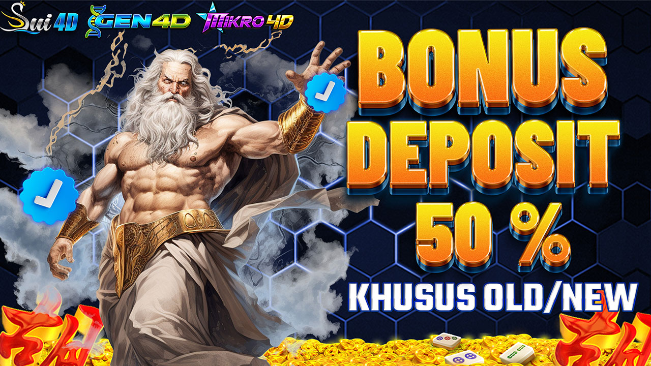 BONUS DEPOSIT 50%